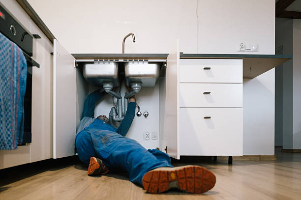 Professional Plumbing technician working in Johnson Creek, WI